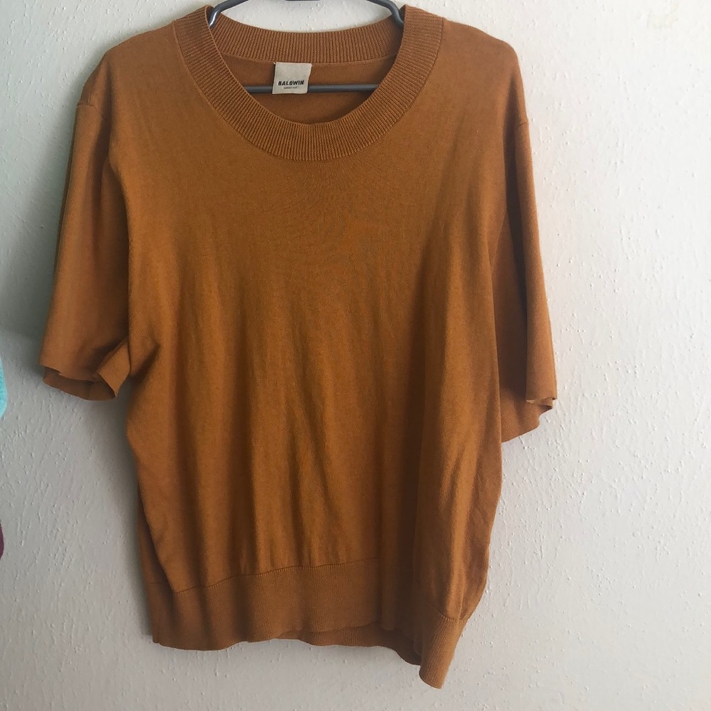 Baldwin top burnt orange | size M